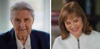 Fiona Bruce chuckles at 100-year-old WW2 hero’s ‘saucy’ remark fiona-bruce-chuckles-at-100-year-old-ww2-heros-saucy-remark