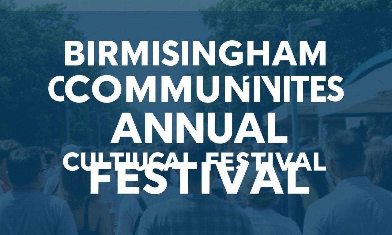Birmingham Community Unites for Annual Cultural Festival Birmingham Community Unites for Annual Cultural Festival