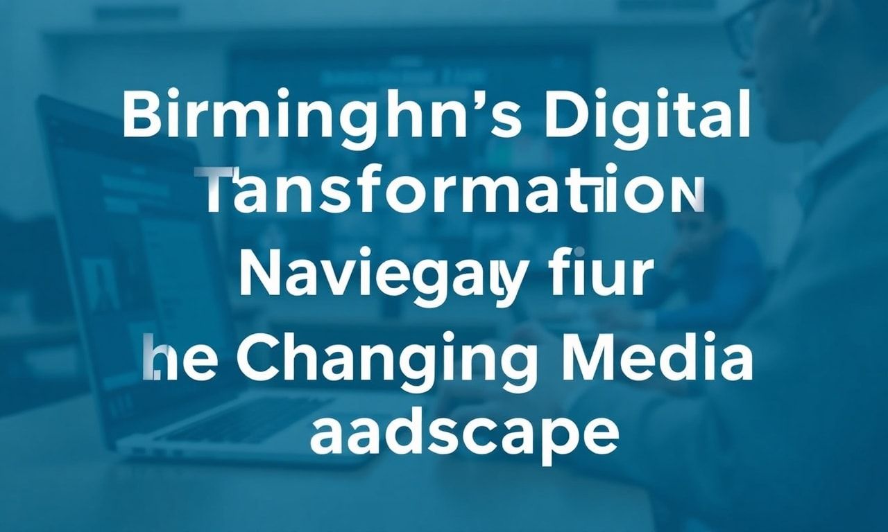 Birmingham’s Digital Transformation: Navigating the Evolving Media Landscape Birmingham's Digital Transformation: Navigating the Changing Media Landscape