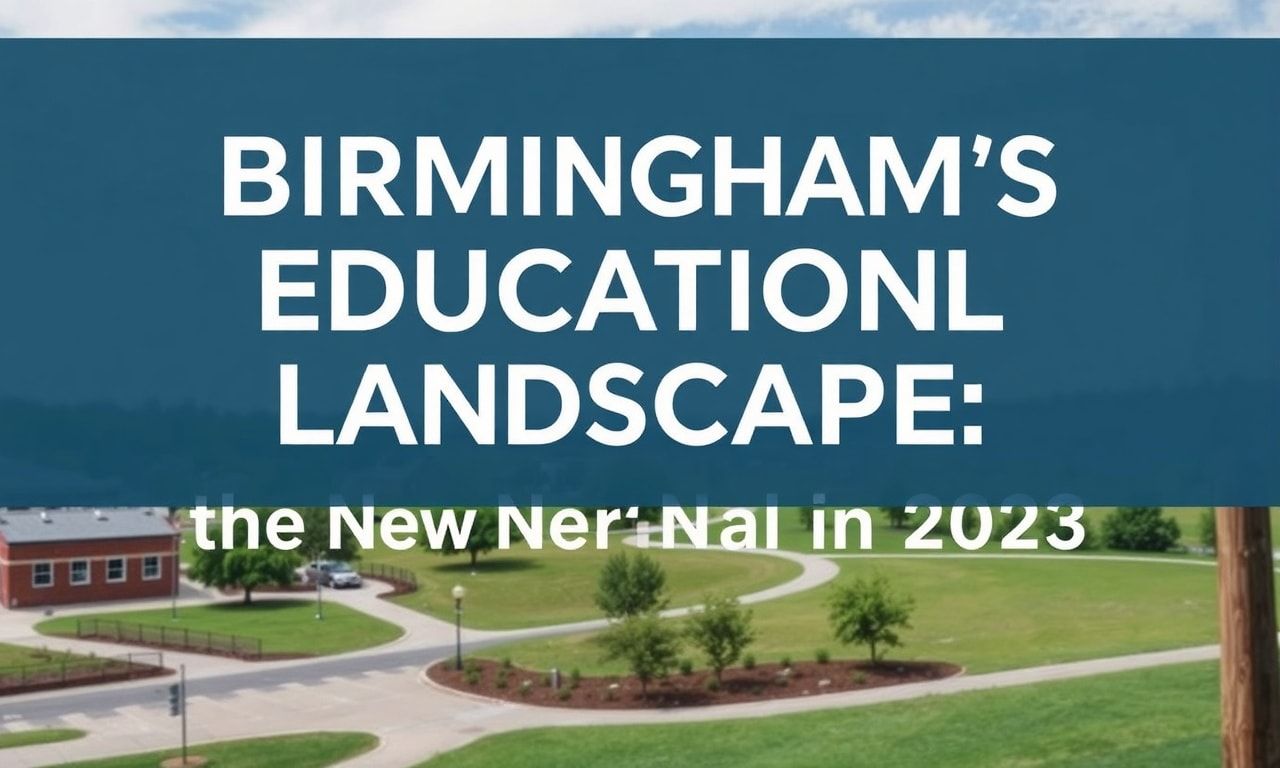 Birmingham’s Educational Landscape: Navigating the New Normal in 2023 Birmingham's Educational Landscape: Navigating the New Normal in 2023