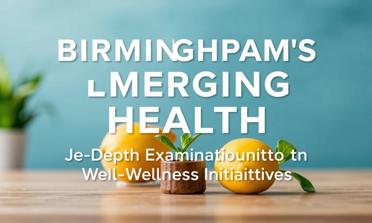 Birmingham’s Emerging Health Trends: A Closer Look at Local Wellness Movements Birmingham's Emerging Health Trends: An In-Depth Examination of Local Wellness Initiatives