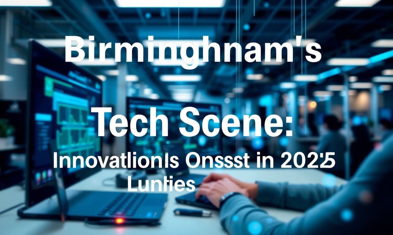 Birmingham’s Tech Scene: Innovations and Opportunities in 2023 Birmingham's Tech Scene: Innovations and Opportunities in 2023