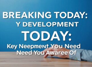 Breaking Today: Key Developments You Need to Know Breaking Today: Key Developments You Need to Be Aware Of