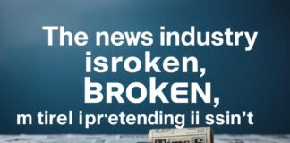 The News Business Is Broken, and I’m Tired of Pretending It’s Not The news industry is broken, and I'm tired of pretending it isn't.