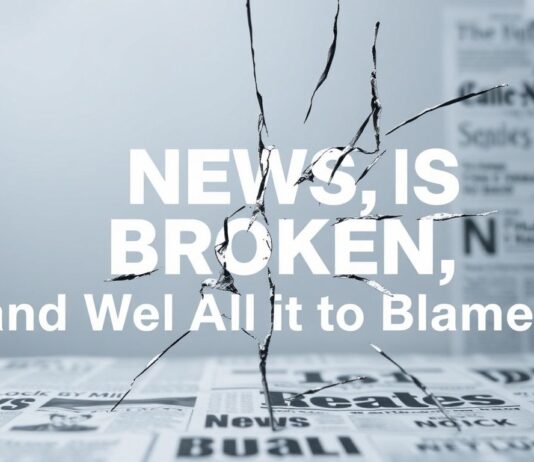 The News Is Broken, and We’re All to Blame The News Is Broken, and We're All to Blame